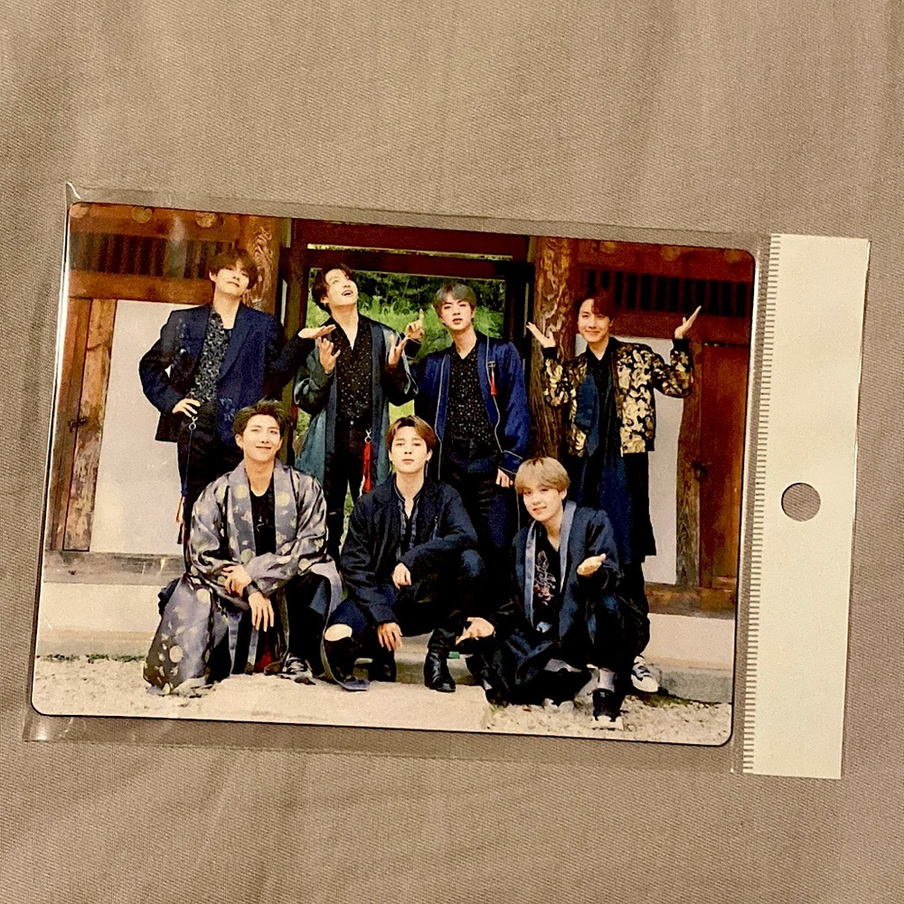 Unofficial BTS 2019 Chuseok Greetings OT7 Kpop Soft Magnet